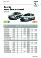 Skoda Superb 3 - cennik 2015-2016-4